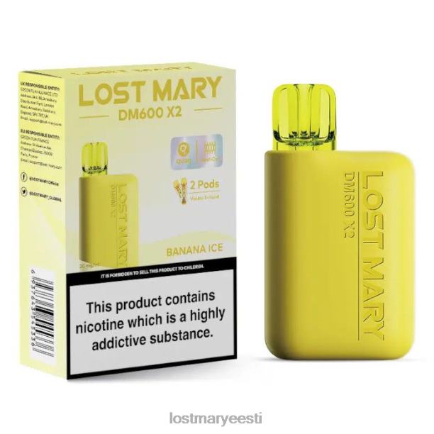 Lost Mary Vape Price - kadunud mary dm600 x2 ühekordne vape banaani jää 24N60187
